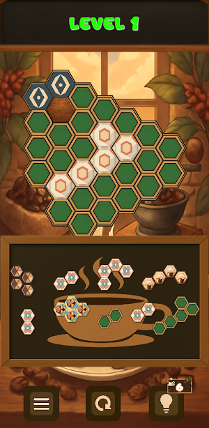 Lily TileMerge: Hexa Mysteries Screenshot 0
