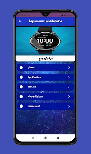 haylou smart watch Guide Screenshot 0