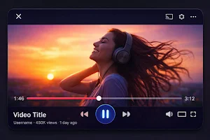 Video player Screenshot 0