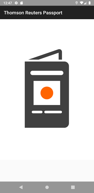 Thomson Reuters Passport Screenshot 0