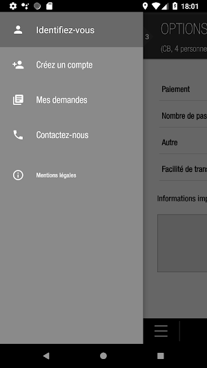 Taxiphone Lausanne Screenshot 3
