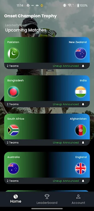 Onset Champions Trophy Screenshot 2