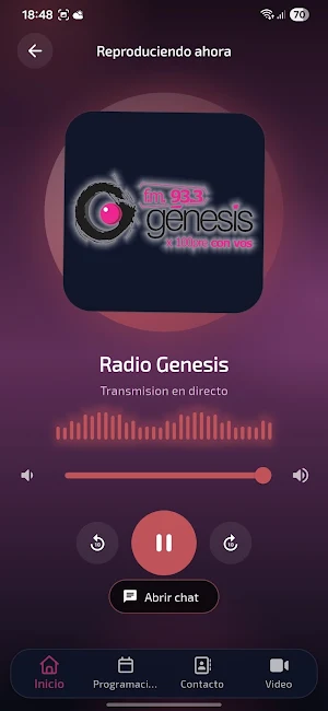 Radio Genesis Screenshot 0