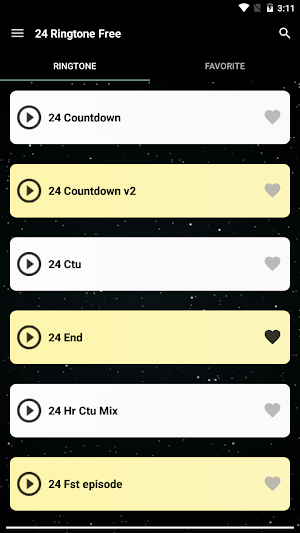 24 Ringtone Free Screenshot 1