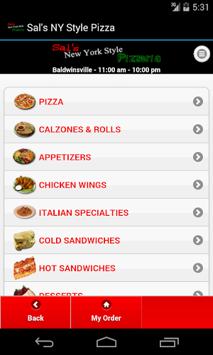 Sal's NY Style Pizza Screenshot 0