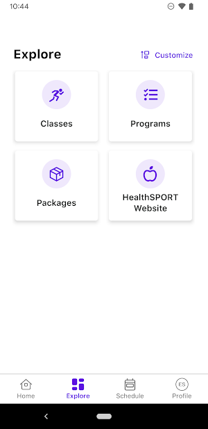 HSPMobile Screenshot 1
