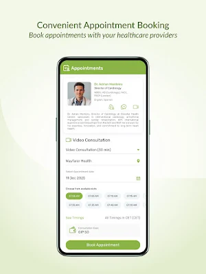 Wayfarer Health Screenshot 1