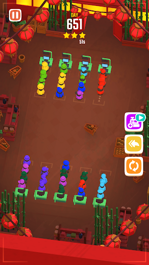 Sort People Puzzle: 3D Sorter Screenshot 1