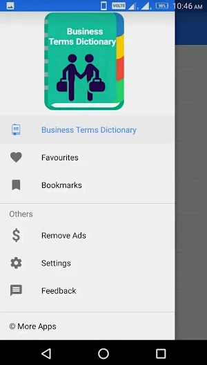 Business Terms Dictionary Pro Screenshot 0