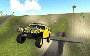 Offroad SUV Stunt Jeep Driving Screenshot 1