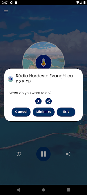 Rádio Nordeste Evangélica 92.5 Screenshot 2