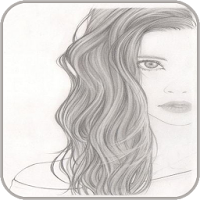 Draw Sketch woman's face