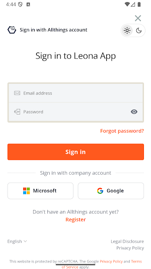 Leona-App Screenshot 1