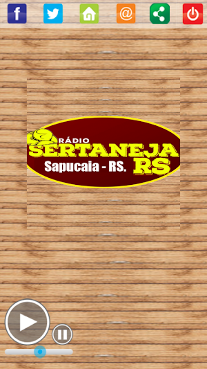 Web Rádio Sertaneja Rs Online Screenshot 0