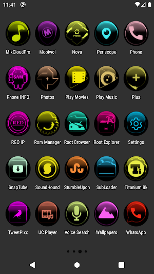 Colorful Glass Orb Icon Pack Free Screenshot 3