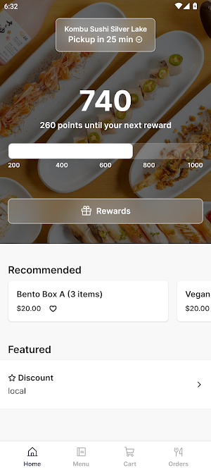 Kombu Sushi LA Screenshot 0