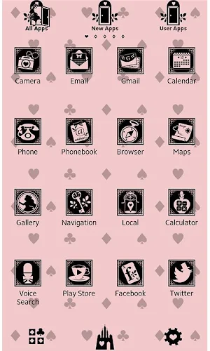 icon & wallpaper-Alice Gothic- Screenshot 1