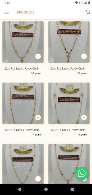 Nageshwar Chain - Gold Chain Wholesaler App Screenshot 3