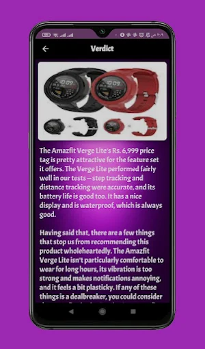 Amazfit Verge Lite guide Screenshot 3