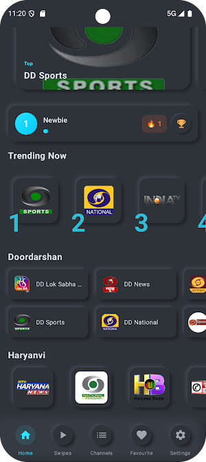 DTH Pro: Live TV & DD Sport Screenshot 2