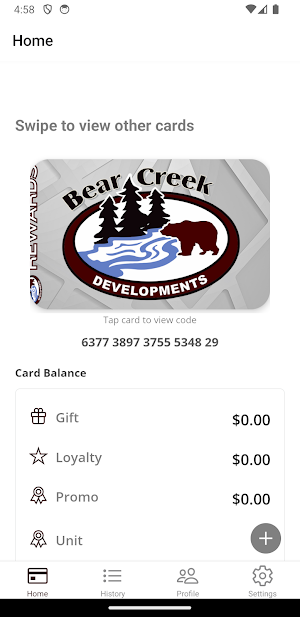 Bear Creek Rewards Screenshot 0