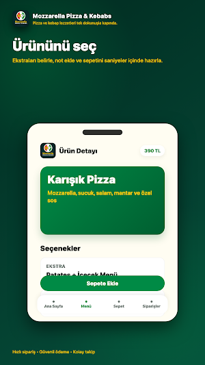 Mozzarella Pizza Screenshot 0