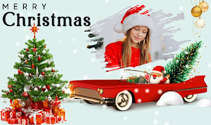 Christmas Photo Frames -Editor Screenshot 2
