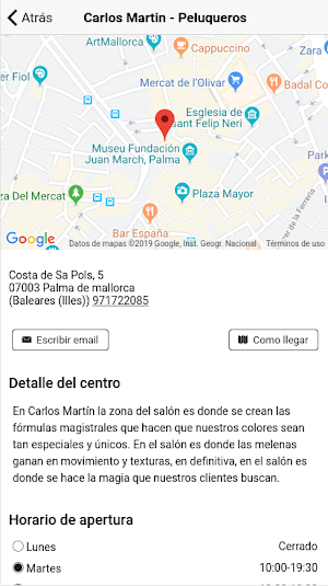 Carlos Martín Peluqueros Screenshot 1