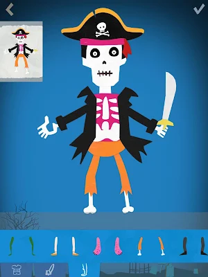 Labo Halloween Art,Draw ＆ Doodle Game For Kids Screenshot 0