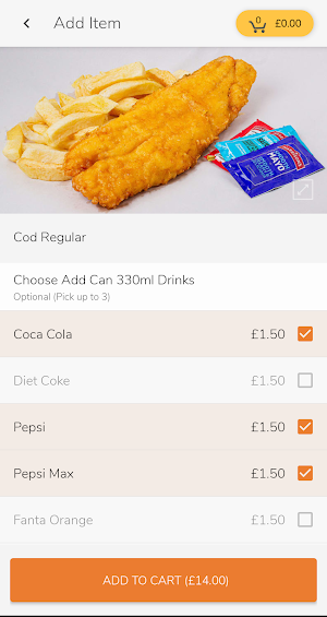 Potters Chippy - Potters Bar Screenshot 1