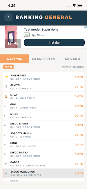 Prode Mundo Exa Screenshot 3