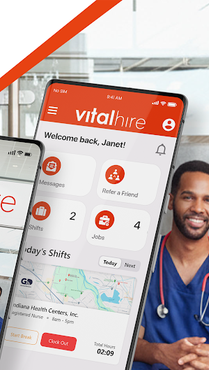 VitalHire Screenshot 1