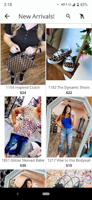 Girls Night Out Boutique Screenshot 2