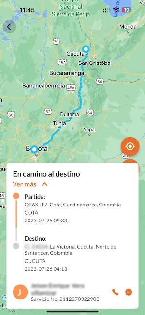 TGS Transportador Screenshot 2
