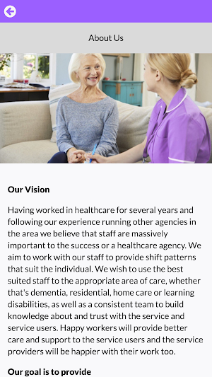 Nightingale Healthcare Screenshot 2