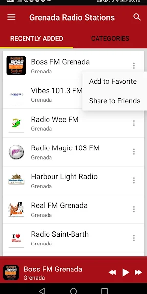 Grenadian Radio Stations Screenshot 1