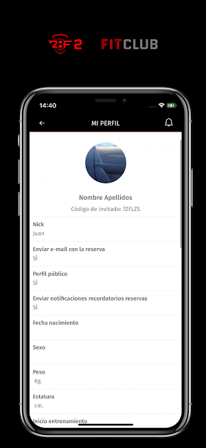 2beFitApp Screenshot 2