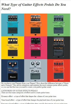 Guitar Pedal Tutorial Screenshot 0