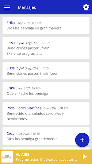 Radio Gedeón Screenshot 2