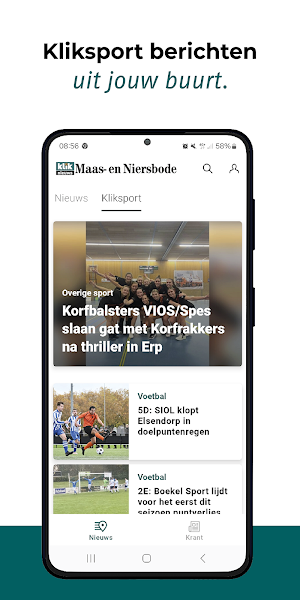 Kliknieuws: Maas- en Niersbode Screenshot 2