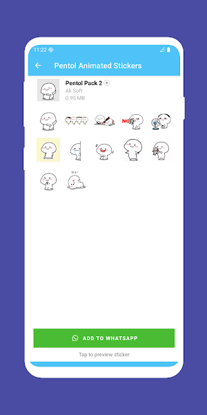 Pentol Animated Stickers Screenshot 2