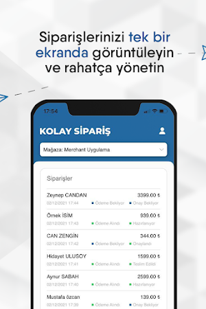Kolay Sipariş Mağaza Yönetim Screenshot 2