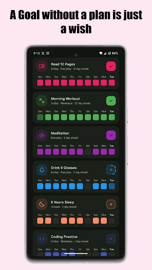 Termite: Daily Habit Tracker Screenshot 1