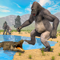Angry Wild Gorilla: Real Games