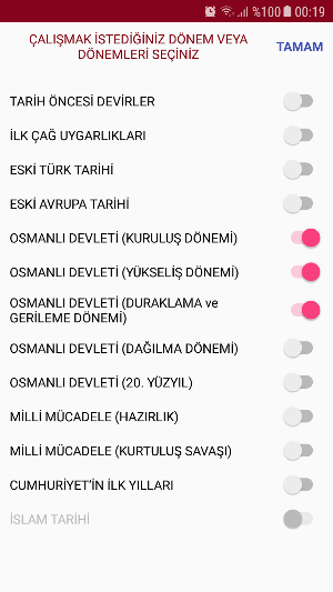 Tarihte İlkler (%100 Öğren) Screenshot 1