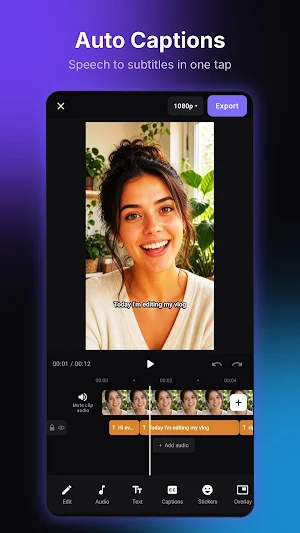 Reelio: Video Editor & Maker Screenshot 2