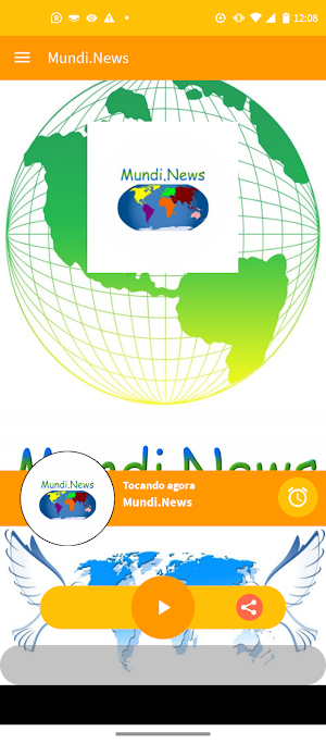 Rádio Mundi News Screenshot 2