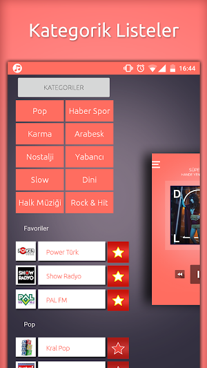 Listen Radio - Turkish Radios Screenshot 2
