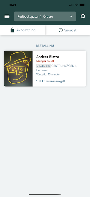 Anders. Bistro Screenshot 0