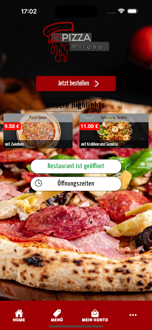 Pizza Milano Screenshot 0
